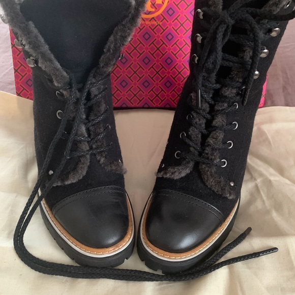 Tory Burch 60mm Lug Sole Miller Bootie - Picture 3 of 11